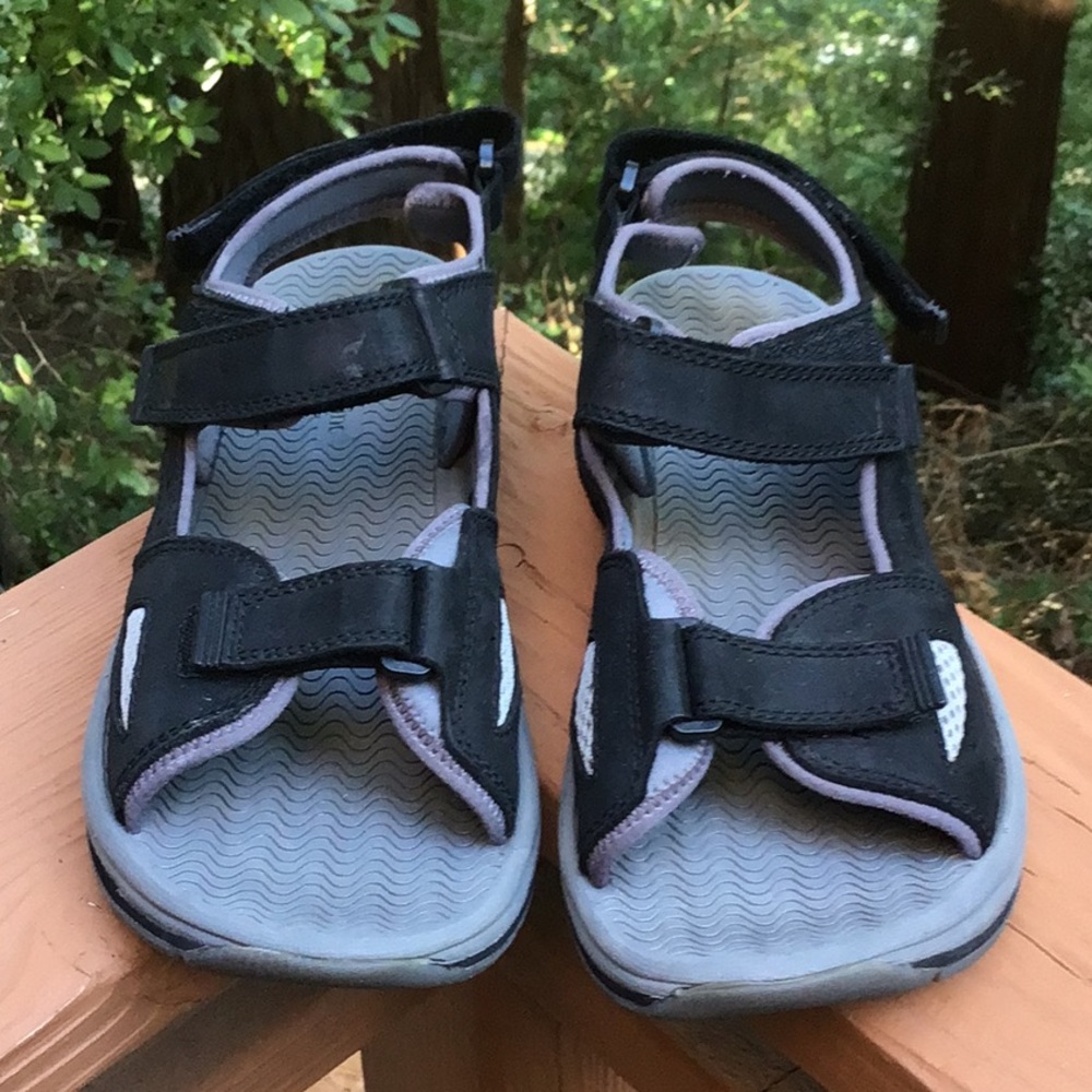 West Marine Adjustable Leather Summer Sandals with Grip H20 Grip Sz 10